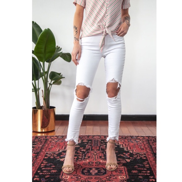 Levi's 721 High Rise Skinny Jeans in Keep Dreaming - Picture 3 of 7